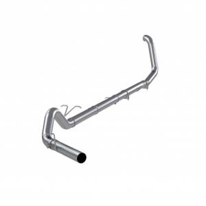 MBRP - 4" Turbo-Back Exhaust System - Aluminum w/o Muffler ('99-'03)