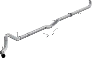 LB7 MBRP 4" Downpipe-Back T409 Stainless Steel Exhaust